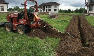 Копка траншей для водопровода в Североуральске: цена за метр от 952 руб.